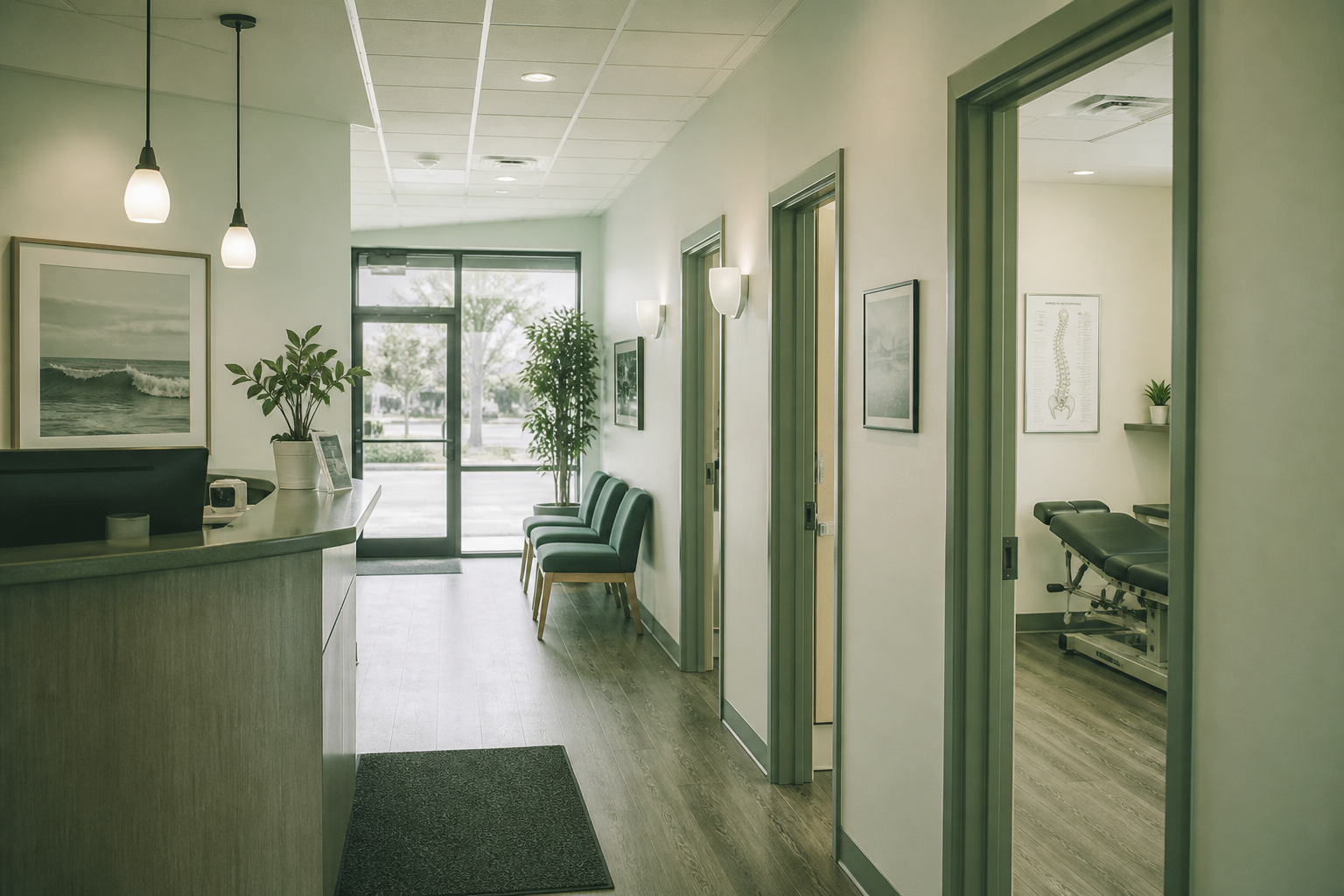 Riverwoods clinic suite interior
